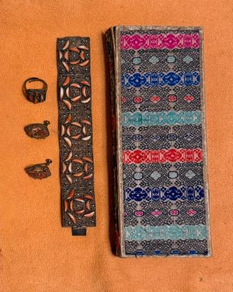 Set vintage in corallo