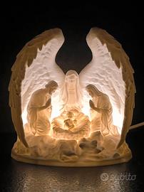Sacra famiglia con led incluso