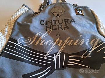 BORSA IN PELLE "LE PANDORINE" ORIGINALE