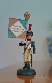 SOLDATINO PORTABANDIERA GUERRE NAPOLEONICHE
