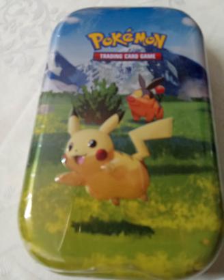 Mini scatola di latta Pokémon 