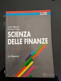 Libro Scienza delle finanze