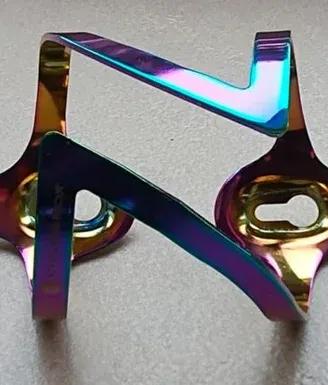 Porta borraccia alluminio ultra leggero cromato