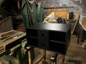 W bin subwoofer impianto audio