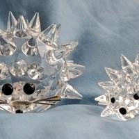 Swarovski porcospini cristallo (grande e piccolo)