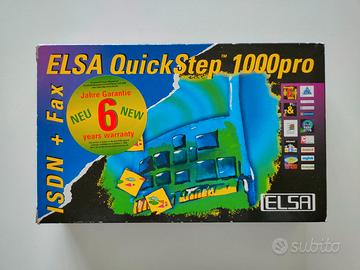 ELSA QuickStep 1000pro Modem+Fax ISDN bus ISA