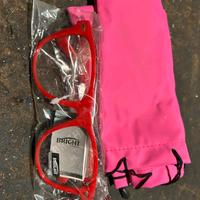 Occhiale lente trasparente