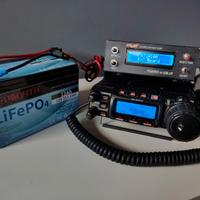 Yaesu FT-857D SOTA/POTA + Tuner ATU-100 e Batteria