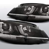 Fari anteriori VW GOLF 7 LED stile GTD CROMO