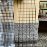 15 Griglie espositive NUOVE con basi e cerniere