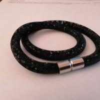 Braccialetto da donna nero