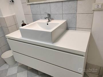 mobile bagno sospeso