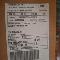 Barre portatutto 2008 (modello 2015) sigillate