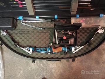 Arco compound pse mach 7 con frecce e accessori
