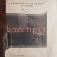 Lenzuolo lettino Bassetti