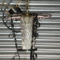 Lampadario in ferro vintage