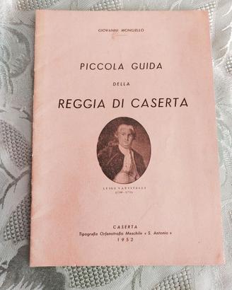 Guida Regia di Caserta anno 1952 con biglietto ann