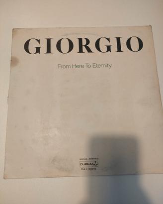 Giorgio Moroder From Here To Eternity Vinile LP