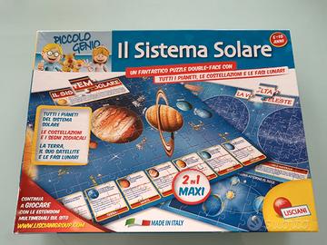 Il sistema solare - puzzle doppio