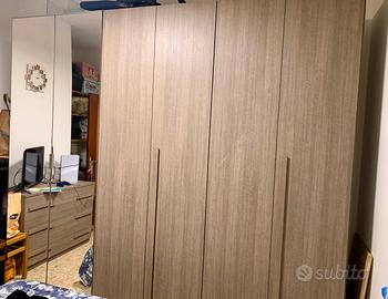 Armadio 6 Ante con specchio