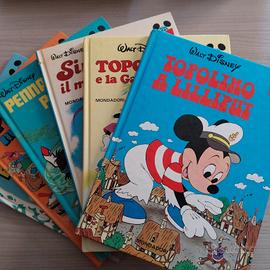 6 libri Mondadori di Topolino del 1980
