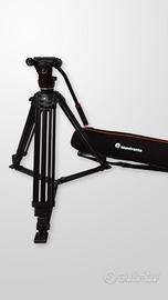 Manfrotto Nitrotech 612 Treppiede + Testa Fluida
