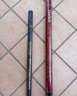 2 canne da pesca