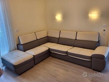 DIVANO ANGOLARE CON LETTO MATRIMONIALE 300x180