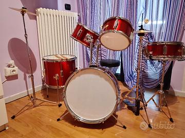 batteria acustica professionale ragazzi e bambini
