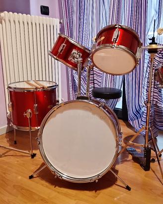 batteria acustica professionale ragazzi e bambini