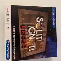Gioco da tavolo Soliti ignogti il ritorno