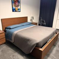 Letto Malm Ikea + materasso 160x200