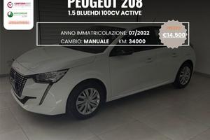 PEUGEOT 208 BlueHDi 100 Stop&Start 5 porte Activ