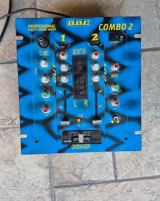 MIXER DJ 2 CANALI GBC