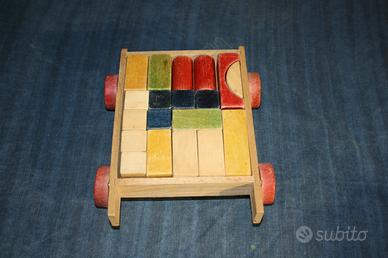 Carretto giocattolo anni 70