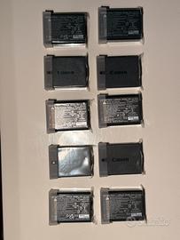 Set 10 batterie Canon LP-E10 nuove