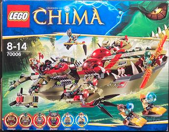 Lego Chima “La nave coccodrillo di Cragger” 70006,