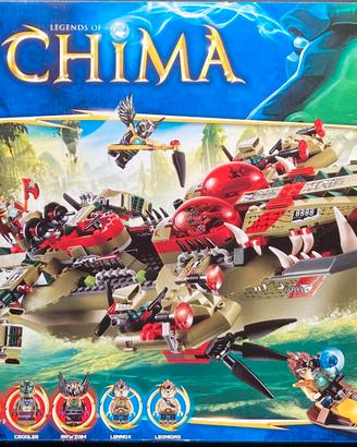 Lego Chima “La nave coccodrillo di Cragger” 70006,