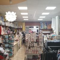 Scaffalatura negozio biancheria