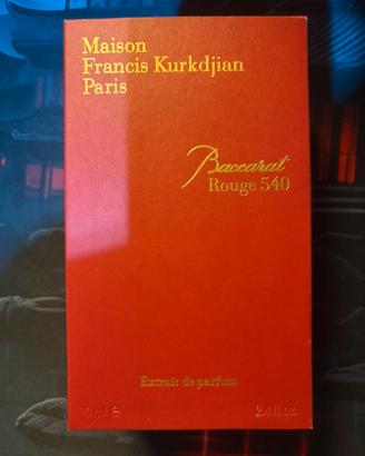 Maison francis kurkdjian baccarat 540 70 ml