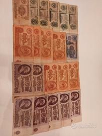 Lotto banconote rubli Russia