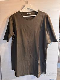 T-shirt lunga Imperial verde militare taglia S