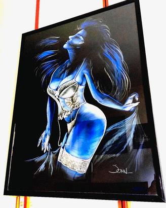 Dipinto 95x75 a mano su tela
