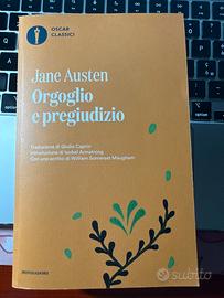 Libro Orgoglio e pregiudizio.