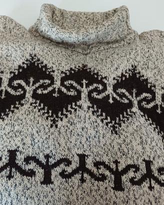 Brando maglione beige e marrone  tg 54 