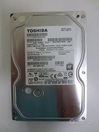 HARD DISK 1 Tb. Toshiba 3.5” Sata Interno desk.Per
