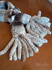 Sciarpina/scaldacollo vintage in vero lapin 