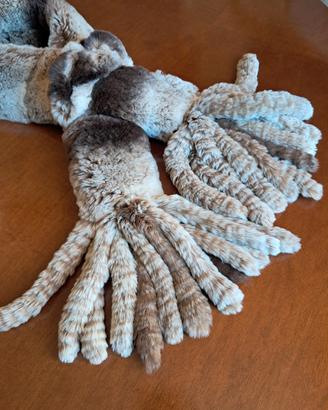 Sciarpina/scaldacollo vintage in vero lapin 