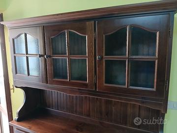 parte superiore credenza in legno