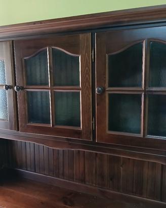 parte superiore credenza in legno